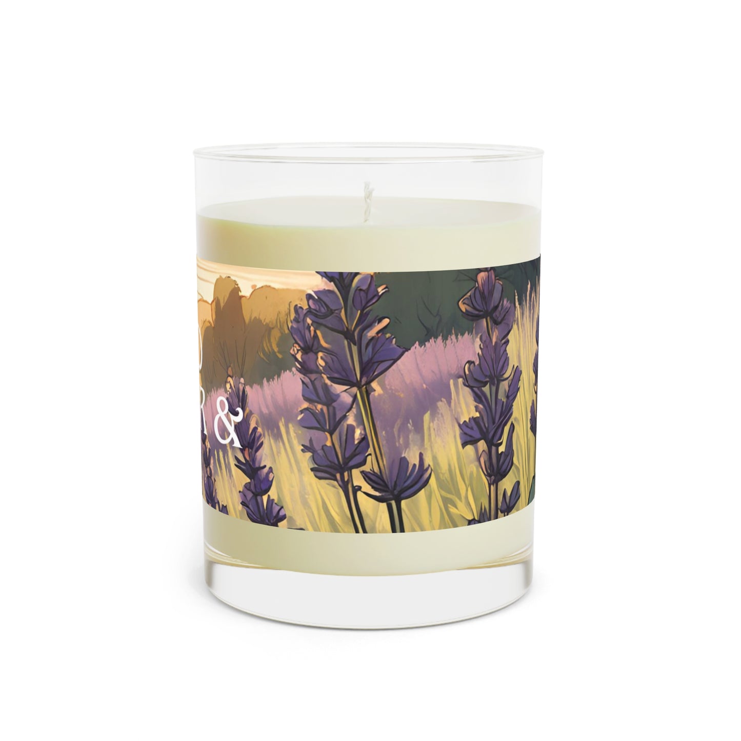 "Minted Lavender & Sage Candle